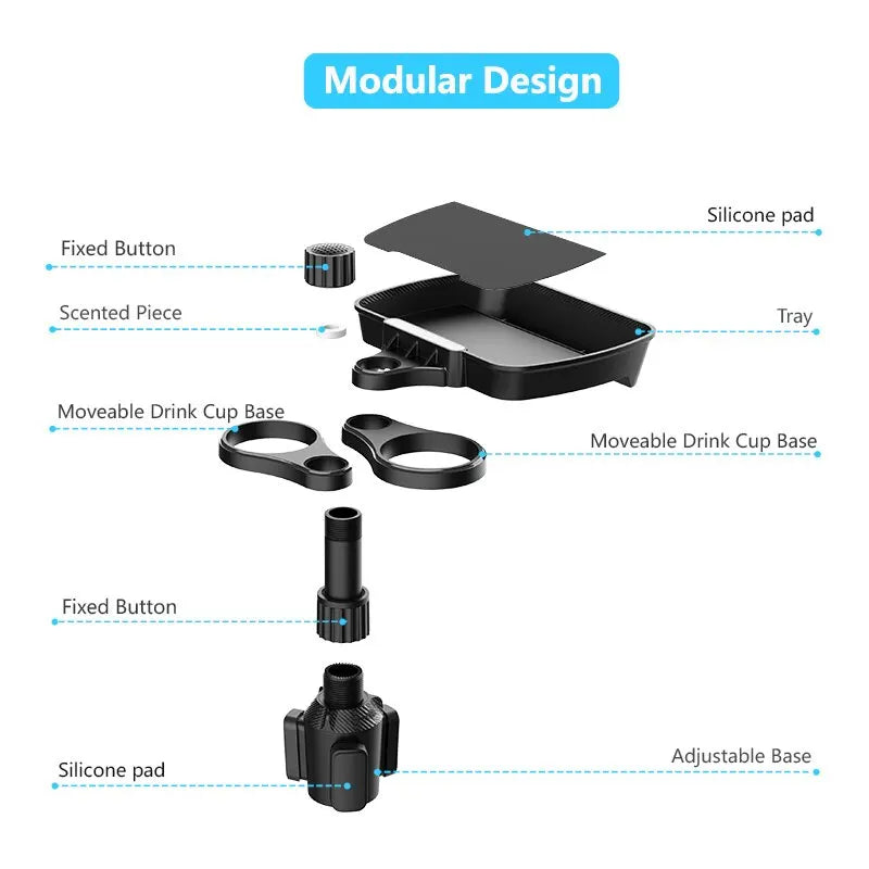 TRAYMASTER 360 – The Ultimate Car Dining & Storage Solution!